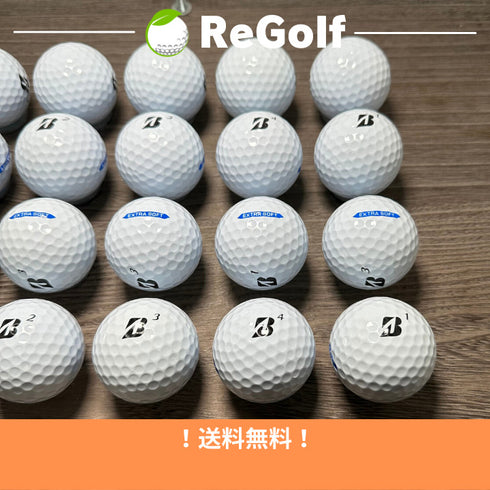 【中古】 ロストボール ブリヂストン エクストラソフト ホワイト 2021年モデル 20球 Aランク ゴルフボール リゴルフ